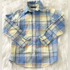 Janie and Jack Toddler Boy Summer Spring Shirt Size 5T